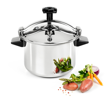 Tefal Authentic Stainless Steel Pressure cooker 8.Ltr 