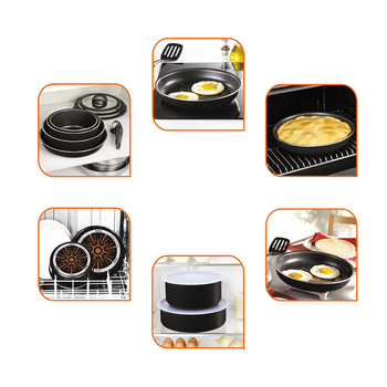Tefal Ingenio Resource Pan Set – 10pcs – with 2 handles 
