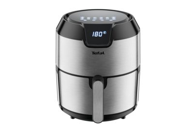 Tefal Easy Fry EY401D oil free air fryer 4,2 L, air fryer, stainless steel,  1500 W, touch Control, LCD screen, 4 modes cooking, Easy cleaning,  temperature 80 to 200 °C, Color steel and black - AliExpress